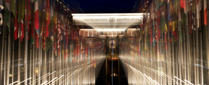 Some of the experts gathered for the Genocide Prevention Advisory Network annual conference in Switzerland addressed the UN on its third day, including Aegis CEO Dr James Smith. Picture: United Nations Photo https://creativecommons.org/licenses/by-nc-nd/2.0/