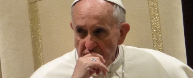 Pope Francis. Photograph by Christoph Wagener - Own work, CC BY-SA 3.0, https://commons.wikimedia.org/w/index.php?curid=26614990