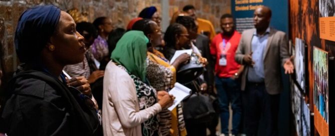 Nigerian women involved in national policy-making visited the Kigali Genocide Memorial on 22 May 2023