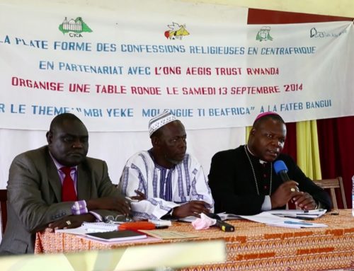 Central African faith leaders receive Aegis Award 2024