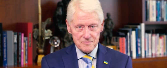 President Bill Clinton delivers message to attendees of the Listening and Leading conference 2024