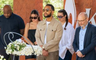 John Legend visits the Kigali Genocide Memorial 22 February 2025