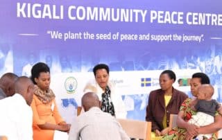 Parents trained in peacebuilding at Kigali Community Peace Centre